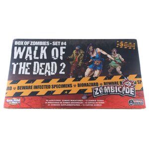 CMON Zombicide: Walk of the Dead 2 (Box #4) 24 Minis & 12 Cards Sealed